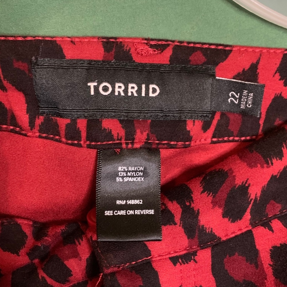 Torrid slim fit pant